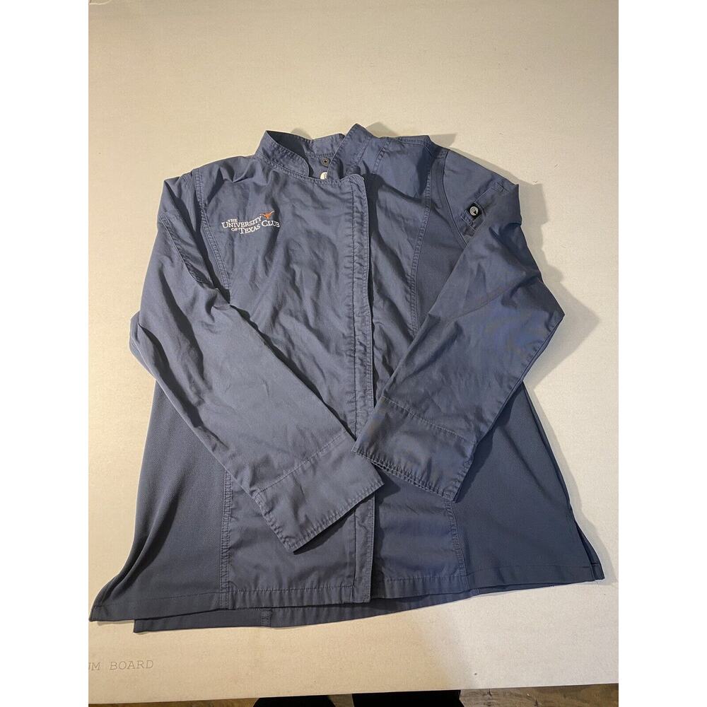 Chef Works Men’s Shirt The University Of Texas Club Blue UT Texas Size XL